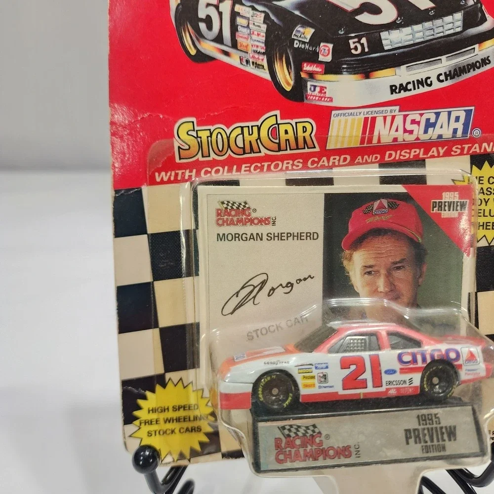 Racing Champions 1995 Preview Edition Morgan Shepherd 21 Citgo NASCAR Diecast